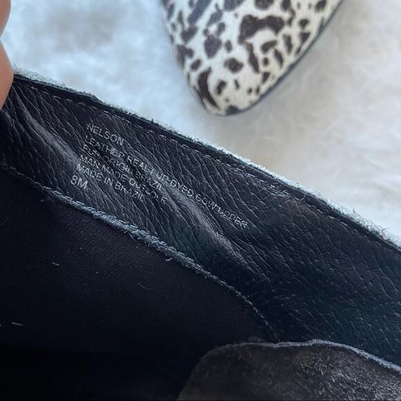 Matisse Cow Hair Heeled Booties - Picture 4 of 6